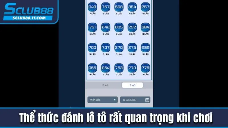 Chơi Lô Tô Ăn Tiền Sclub88 - Chơi Cực Hay Ăn Tiền Khủng 3 Thể thức đánh lô tô rất quan trọng khi chơi